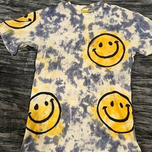 Smiley Face Tie-Dye Shirt by Market Size S